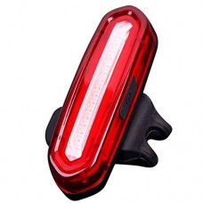 Zmsdt Taillight Bicycle Light Rechargeable LED Warning Light Bicycle Accessories Outdoor Mountaineering Riding Helmet Light - B07GDPVHG3